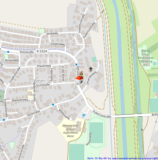 Lageplan Wohnung Offenburg - Weier